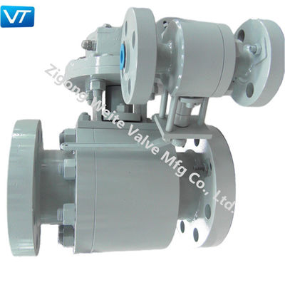 kwaliteit  Forged Steel Double Oil Pipeline Valves ISO5211 Double Block And Bleed Ball Valves fabriek