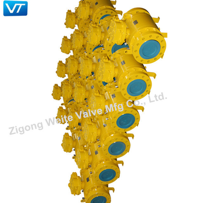 Het KoolstofstaalKogelklep API 6D 600LB van WCC