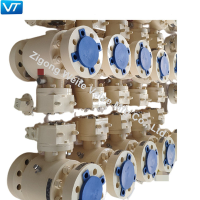 Klasse 2500 Kogelklep 2 van het smeedstukstaal“ de Kogelklep Pneumatische Elektrische Actuator van LF2