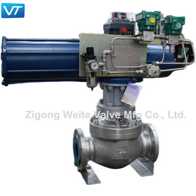 4“ 300LB-de Klep Pneumatische Actuator van de Lichaamscf3 SDV Sluiting het Gas van de Waterolie Vervoer