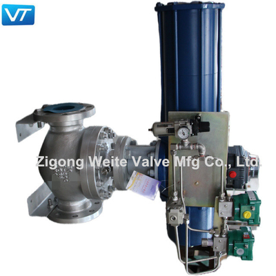 4“ 300LB-de Klep Pneumatische Actuator van de Lichaamscf3 SDV Sluiting het Gas van de Waterolie Vervoer